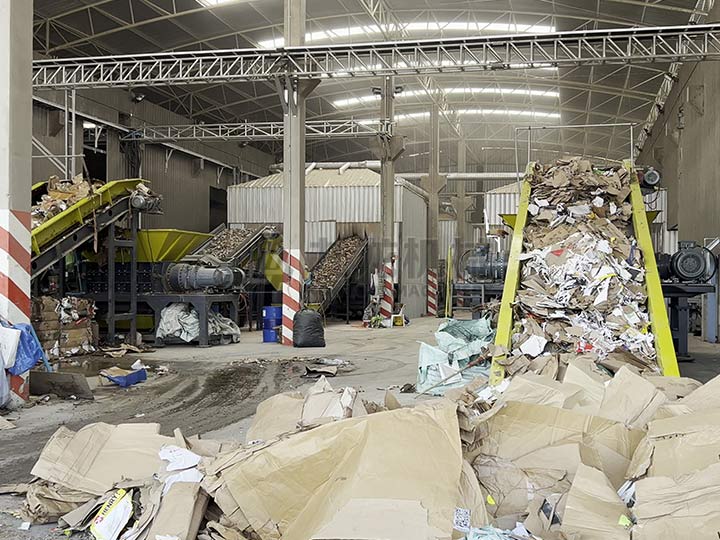 干法廢紙處理系統